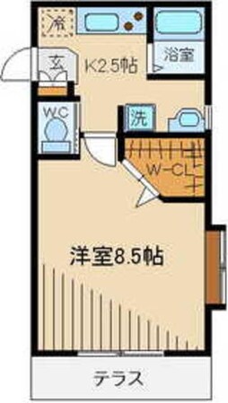 フェリシアコートの物件間取画像